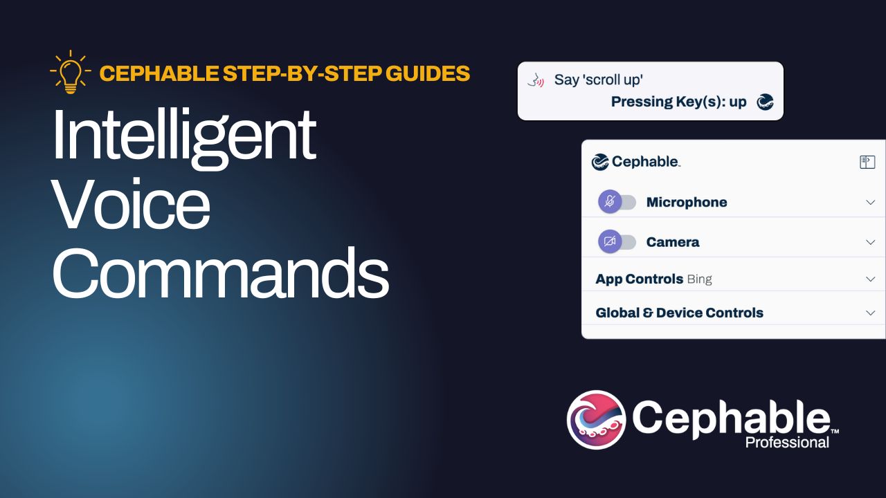 Using Intelligent Voice Commands